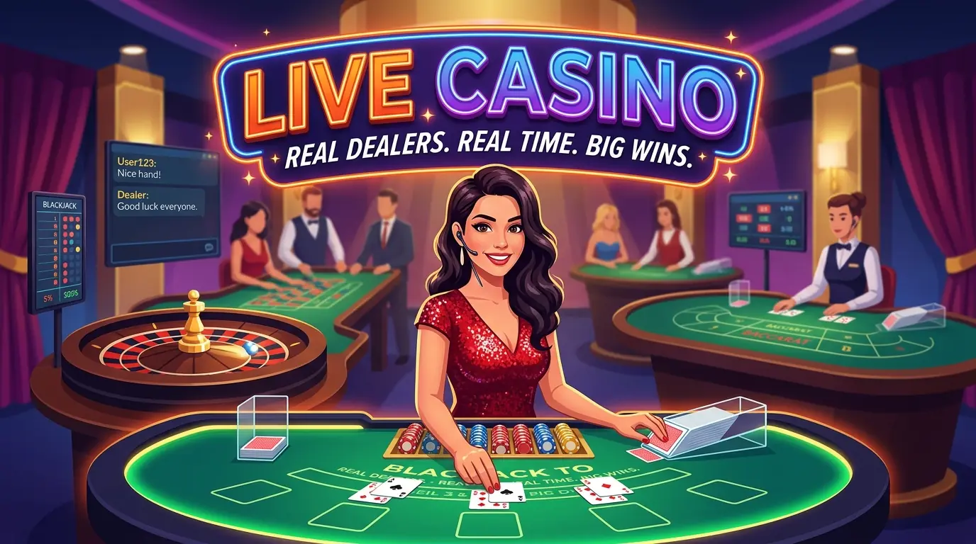 Live casino su Spinanga casino